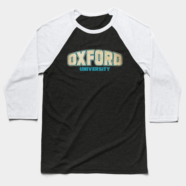 Vintage Oxford University Baseball T-Shirt by CTShirts